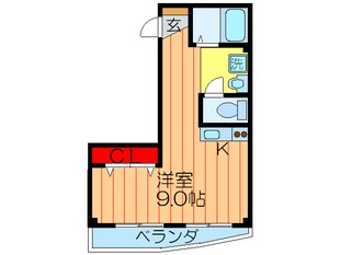 リバ－シャインの物件間取画像